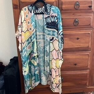 Tropical Kimono One Size NWT